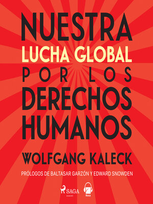 cover image of Nuestra lucha global por los derechos humanos. Derecho contra poder